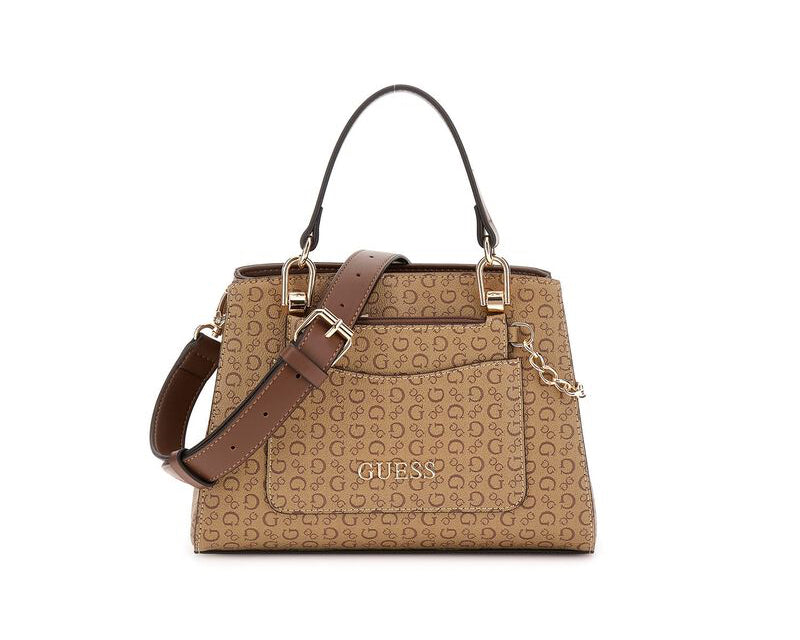 Borsa guess monogram con portacarte