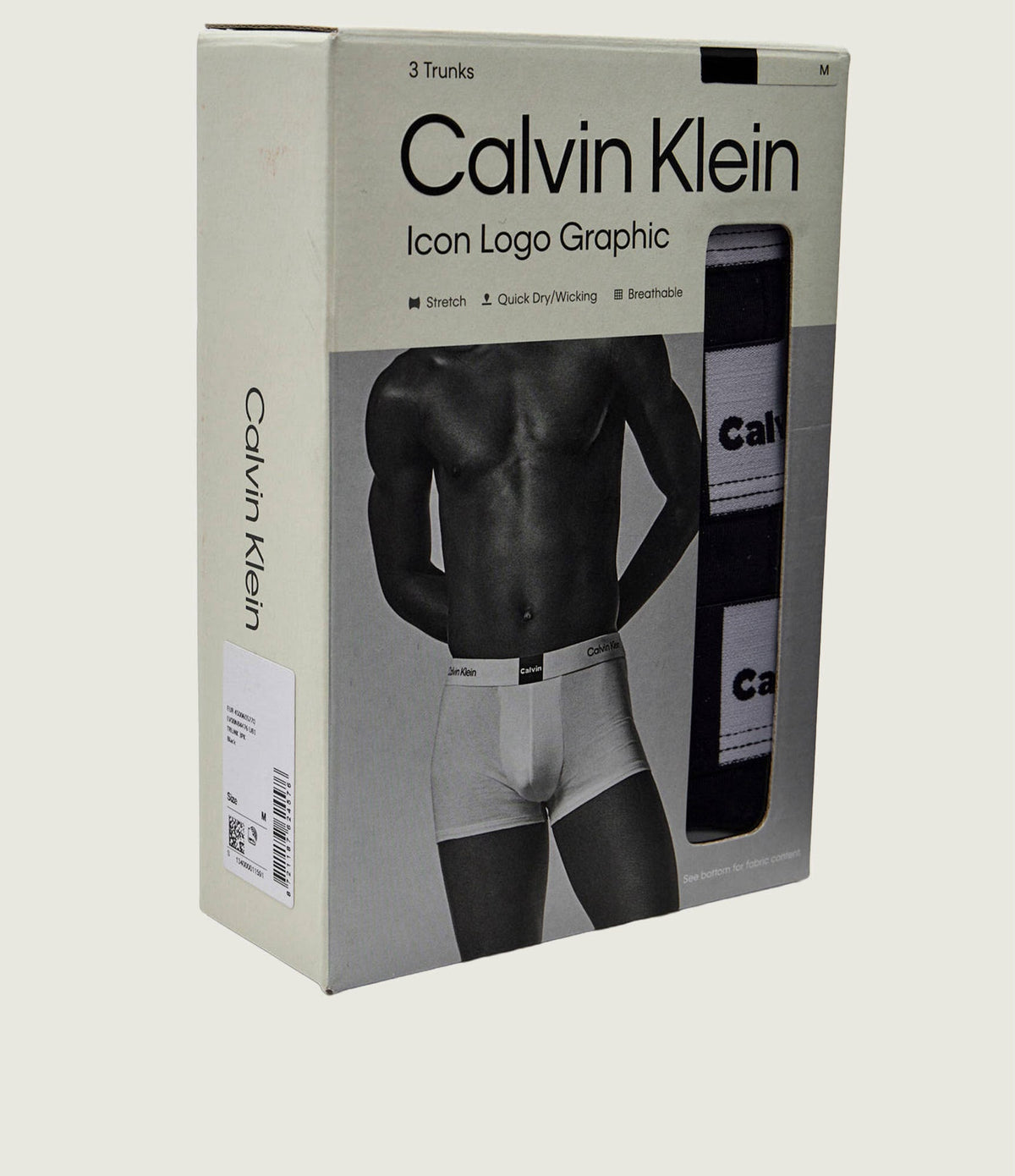 Calvin Klein confezione 3 boxer patch central