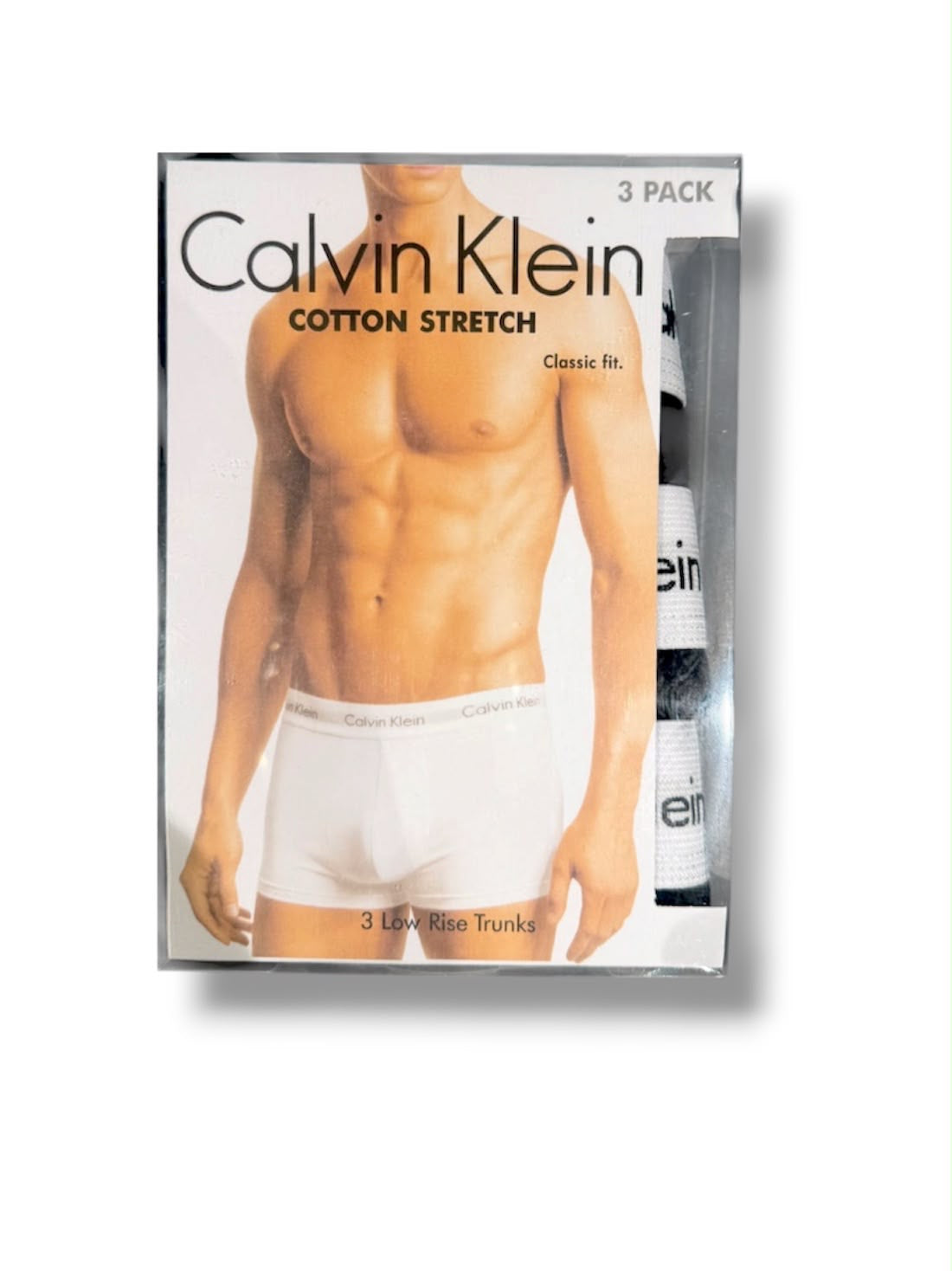 Calvin Klein set 3 boxer da uomo cotton stretch