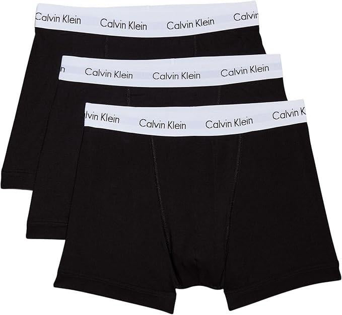 Calvin Klein set 3 boxer da uomo cotton stretch