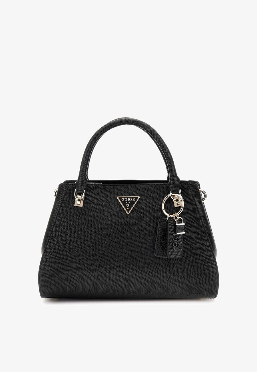 BORSA GUESS CESSILY SATCHEL NERA – ELEGANZA