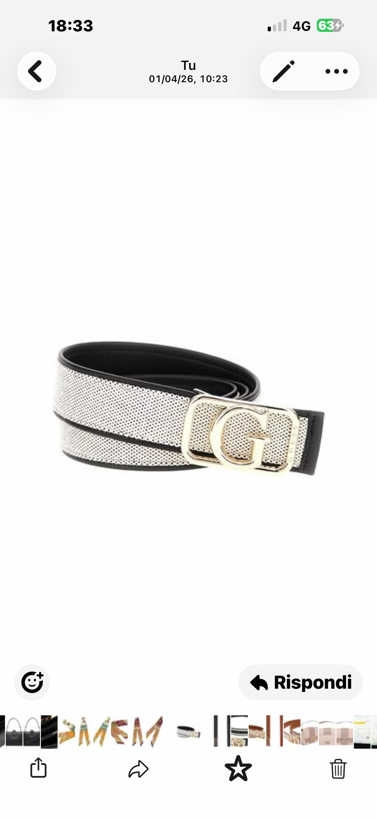 GUESS - BW9203 - SEBINA REV & ADJ BELT H30
DONNA - CINTURE