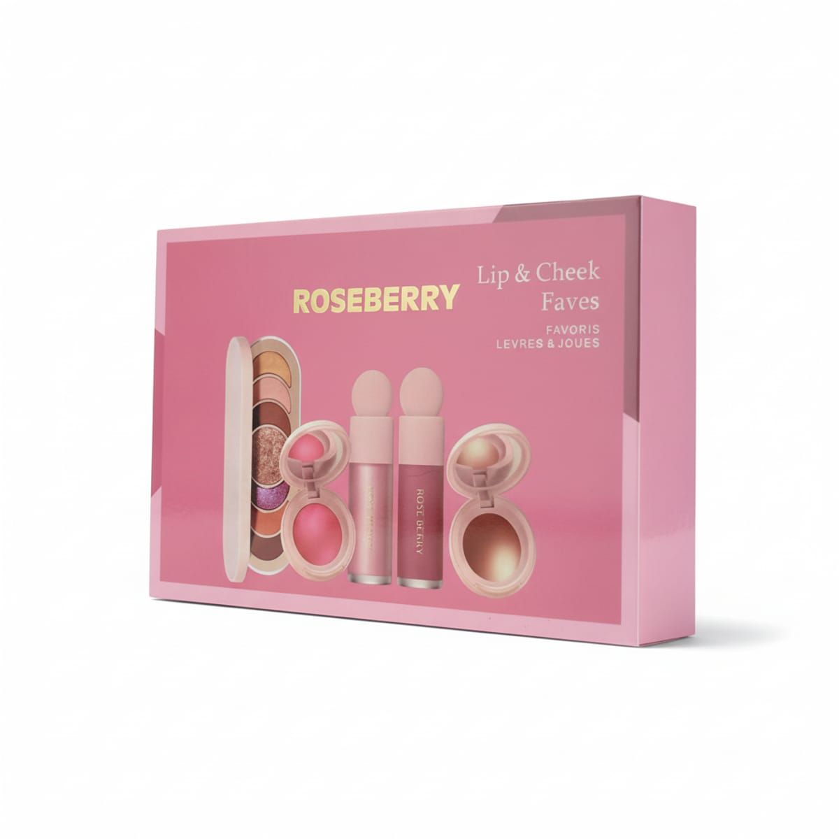 Cofanetto Roseberry Lip & Cheek Faves – Trucchi Labbra e Guance Originali