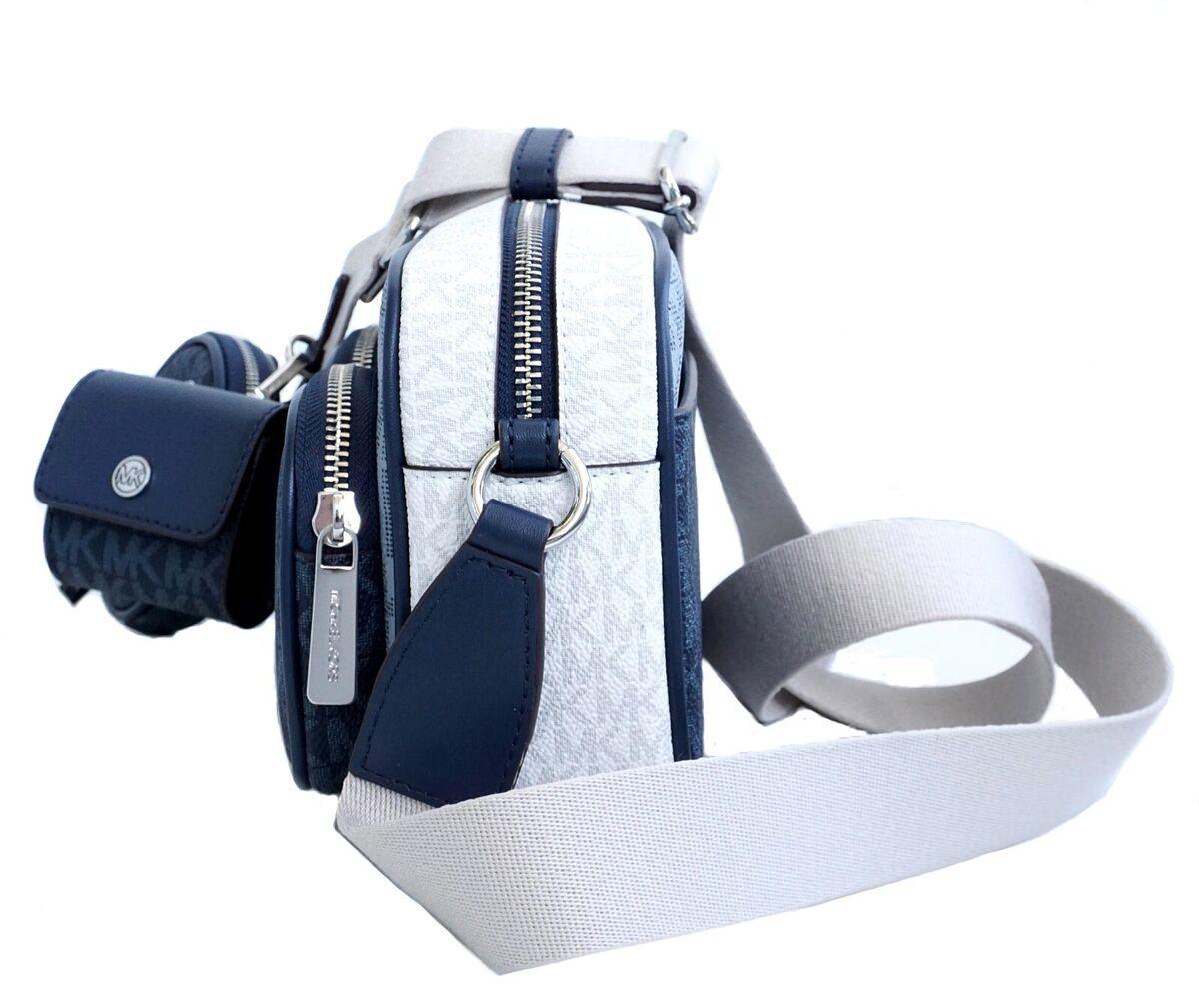 BORSA MULTIPOCKET MICHAEL KORS – MONOGRAM BLU